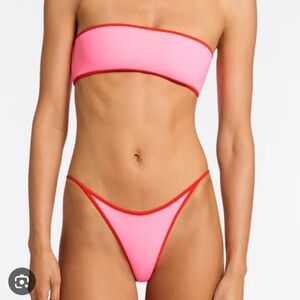 Triangl dore pink bikini